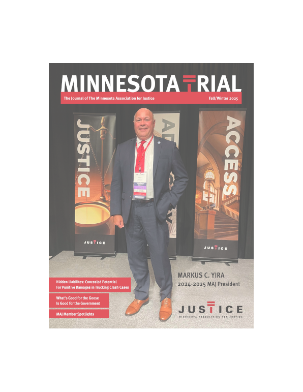 Cover of Volume 51 Isuue Number 1 Fall 2024 - Winter 2025 Trial Magazine